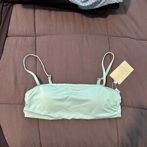 Andie Swim Mint Green Bikini Top